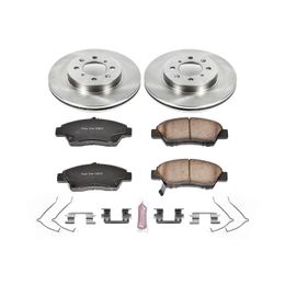 PWR-KOE5382, PowerStop Z17 Evolution Plus Stock Replacement Brake Kits for 2009-2014 FIT - KOE5382 in UAE, Dubai. Condition - new. Price 460 AED. Photo, seller contacts | AUTO.AE