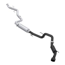 S5323BLK, MBRP S5323BLK Cat-Back 3" Armor BLK (Black-Coated Aluminized Steel / Single) for TOYOTA Tacoma 2.4L 2024- in UAE, Dubai. Condition - new. Price 4,940 AED. Photo, seller contacts | AUTO.AE