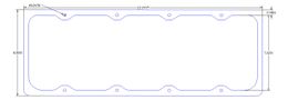 FOG-6080-2, Flatout Gaskets Valve Cover Gaskets 6080.2 في الإمارات, دبي. Condition - new. Price 350 AED. Photo, seller contacts | AUTO.AE