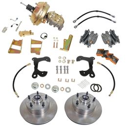 SUM-BK1515, Summit Racing™ Front Disc Brake Conversion Kit for Bel Air, Impala, Biscayne, Del Ray, One-Fifty & Two-Ten Series في الإمارات, دبي. Condition - new. Price 3,600 AED. Photo, seller contacts | AUTO.AE