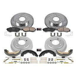 PWR-K15157DK, PowerStop Z23 Evolution Sport Disc and Drum Brake Upgrade Kits for 1998-2001 ELANTRA, 1999 TIBURON - K15157DK in UAE, Dubai. Condition - new. Price 1,340 AED. Photo, seller contacts | AUTO.AE