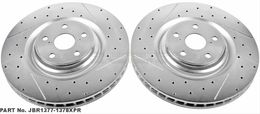PWR-JBR-1377XPR, PowerStop Evolution Drilled and Slotted Rotors for 2010-2017 LS460 - JBR1377XPR в ОАЭ, Дубай. Состояние - новое. Цена 2 030 AED. Фото, контакты продавца | AUTO.AE