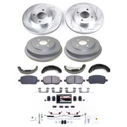 PWR-K15421DK, PowerStop Z23 Evolution Sport Disc and Drum Brake Upgrade Kits for 2009-2010 COBALT, 2009 G5 - K15421DK في الإمارات, دبي. Condition - new. Price 1,480 AED. Photo, seller contacts | AUTO.AE