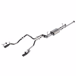 141025BC, BORLA 141025BC Exhaust System Cat-Back 2.25", S-Type (4" Black Chrome Tips) for TOYOTA Tundra 4.6L / 5.7L V8 2009-2013 в ОАЭ, Дубай. Состояние - новое. Цена 9 660 AED. Фото, контакты продавца | AUTO.AE