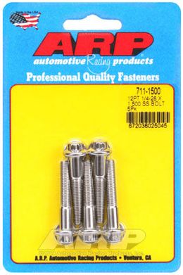 711-1500, ARP 711-1500 SAE Bolt Kit 1/4-28 x 1.500 12pt SS bolts в ОАЭ, Дубай. Состояние - новое. Цена 210 AED. Фото, контакты продавца | AUTO.AE