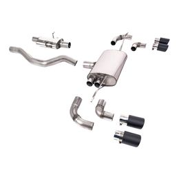 SSXLR154, MILLTEK SSXLR154 Filter-Back Exhaust, 3" (Carbon JET-90 Trims) for LAND ROVER Defender 90 P400 2020- في الإمارات, دبي. Condition - new. Price 13,800 AED. Photo, seller contacts | AUTO.AE