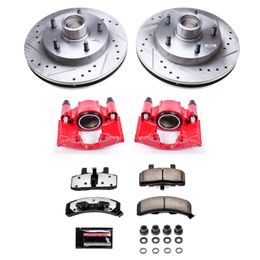 PWR-KC4875-36, PowerStop Z36 Truck and Tow Brake Upgrade Kits with Calipers for 1994-1999 RAM 1500 - KC4875-36 в ОАЭ, Дубай. Состояние - новое. Цена 2 780 AED. Фото, контакты продавца | AUTO.AE