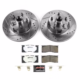 PWR-K4619-26, PowerStop Z26 Street Warrior Brake Upgrade Kits for 1967 FAIRLANE, FALCON, 1965-1967 MUSTANG - K4619-26 in UAE, Dubai. Condition - new. Price 1,210 AED. Photo, seller contacts | AUTO.AE
