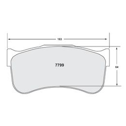 7799.39.29.44, PFC 7799.39.29.44 Brake Pads RACE 39 CMPD for NISSAN GT-R (R35) 2009- in UAE, Dubai. Condition - new. Price 4,780 AED. Photo, seller contacts | AUTO.AE