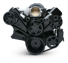 EMS-MS118-90BK, Eddie Motorsports Raven Series LS Chevy S-Drive Serpentine Pulley Drive Systems MS118-90BK в ОАЭ, Дубай. Состояние - новое. Цена 13 930 AED. Фото, контакты продавца | AUTO.AE