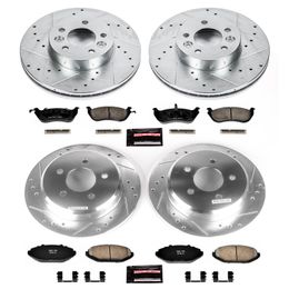 PWR-K1336, PowerStop Z23 Evolution Sport Brake Upgrade Kits for 1998-2002 CROWN VICTORIA, GRAND MARQUIS, TOWN CAR - K1336 في الإمارات, دبي. Condition - new. Price 1,940 AED. Photo, seller contacts | AUTO.AE