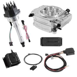 SNE-550510BPXSBC, Holley Sniper 2 EFI 650 HP Base Fuel Injection Systems with Power Distribution Module 550-510-BPX-SBC in UAE, Dubai. Condition - new. Price 9,020 AED. Photo, seller contacts | AUTO.AE