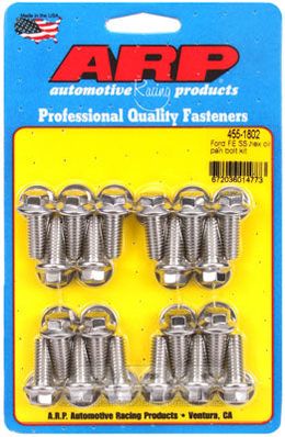 455-1802, ARP 455-1802 Oil Pan Bolt Kit for Ford FE SS hex в ОАЭ, Дубай. Состояние - новое. Цена 360 AED. Фото, контакты продавца | AUTO.AE