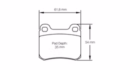 1177-RSH42, PAGID 1177-RSH42 Rear brake pads RSH42 OPEL Astra F 2.0 GSI 16V в ОАЭ, Дубай. Состояние - новое. Цена 1 060 AED. Фото, контакты продавца | AUTO.AE