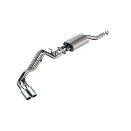 140975, BORLA 140975 Cat-Back Exhaust System 2.25", 2.75", S-Type (4.0" RD x 12.00" Bright Chrome Tips) for FORD Ranger XL / XLT / Lariat 2.3L 2024 in UAE, Dubai. Condition - new. Price 4,910 AED. Photo, seller contacts | AUTO.AE