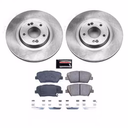 PWR-KOE7064, PowerStop Z17 Evolution Plus Stock Replacement Brake Kits for 2013-2018 SANTA FE SPORT, 2014-2020 SORENTO - KOE7064 in UAE, Dubai. Condition - new. Price 840 AED. Photo, seller contacts | AUTO.AE