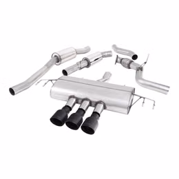 SSXHO256, MILLTEK SSXHO256 Cat-Back Exhaust, 3" (Cerakote Black GT-100 Trims) for HONDA Civic (FK7) Non-OPF/GPF 2015- в ОАЭ, Дубай. Состояние - новое. Цена 10 940 AED. Фото, контакты продавца | AUTO.AE