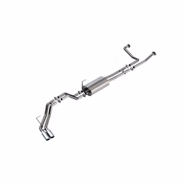 140946, BORLA 140946 Cat-Back Exhaust System 2.25" S-Type (4" Bright Chrome Tips) for NISSAN Titan XD 5.6L 2016-2024 in UAE, Dubai. Condition - new. Price 7,600 AED. Photo, seller contacts | AUTO.AE