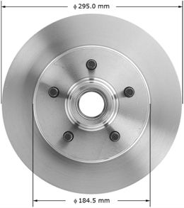 BEN-PRT1829, Bendix Brakes Global Brake Rotors PRT1829 in UAE, Dubai. Condition - new. Price 350 AED. Photo, seller contacts | AUTO.AE