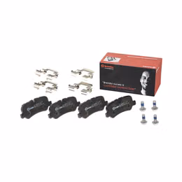 BBO-P44019, Brembo Low-Met Brake Pads for 2010-2016 LR4, 2010-2012 RANGE ROVER, 2010-2013 RANGE ROVER SPORT - P44019 in UAE, Dubai. Condition - new. Price 220 AED. Photo, seller contacts | AUTO.AE