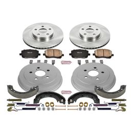 PWR-KOE15227DK, PowerStop Autospecialty Stock Replacement Disc and Drum Brake Kits for 2003-2008 COROLLA - KOE15227DK في الإمارات, دبي. Condition - new. Price 1,090 AED. Photo, seller contacts | AUTO.AE