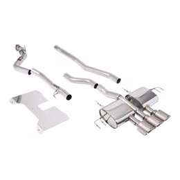 SSXHO296, MILLTEK SSXHO296 Cat-Back Exhaust, 3" (Brushed Titanium GT-115 Trims) for HONDA Civic Type R (FL5) 2022- в ОАЭ, Дубай. Состояние - новое. Цена 11 980 AED. Фото, контакты продавца | AUTO.AE