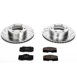 PWR-K1236, PowerStop Z23 Evolution Sport Brake Upgrade Kits for 1995-2002 4RUNNER, 2004 TACOMA - K1236 in UAE, Dubai. Condition - new. Price 890 AED. Photo, seller contacts | AUTO.AE