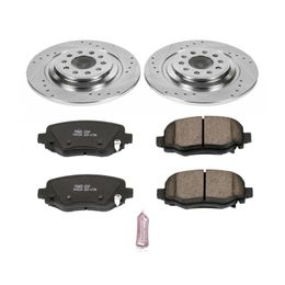 PWR-K6542, PowerStop Z23 Evolution Sport Brake Upgrade Kits for 2014-2023 CHEROKEE - K6542 في الإمارات, دبي. Condition - new. Price 870 AED. Photo, seller contacts | AUTO.AE