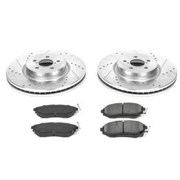 PWR-K285, PowerStop Z23 Evolution Sport Brake Upgrade Kits for 2014-2018 FORESTER, 2005-2014 LEGACY, 2010-2014 OUTBACK - K285 in UAE, Dubai. Condition - new. Price 1,460 AED. Photo, seller contacts | AUTO.AE