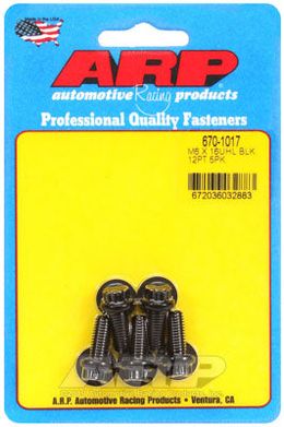 670-1017, ARP 670-1017 Metric Thread Bolt Kit M6 x 1.00 x 16 12pt black oxide bolts в ОАЭ, Дубай. Состояние - новое. Цена 190 AED. Фото, контакты продавца | AUTO.AE