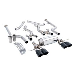 SSXBM1292, MILLTEK SSXBM1292 Cat-Back Exhaust, 3" (Cerakote Black GT-115 Trims) for BMW M2 (G87) OPF/GPF في الإمارات, دبي. Condition - new. Price 22,970 AED. Photo, seller contacts | AUTO.AE
