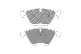 FDS1628, FERODO FDS1628 Front Brake Pads DS Performance for BMW M3 (E92) في الإمارات, دبي. Condition - new. Price 1,070 AED. Photo, seller contacts | AUTO.AE