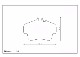 EIP072MA45B, ENDLESS EIP072MA45B Rear brake pads PORSCHE 996 GT3, Turbo/Boxster 986 in UAE, Dubai. Condition - new. Price 2,070 AED. Photo, seller contacts | AUTO.AE
