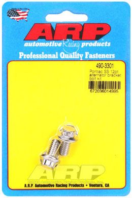 490-3301, ARP 490-3301 Alternator Bolt Kit for Pontiac SS 12pt في الإمارات, دبي. Condition - new. Price 160 AED. Photo, seller contacts | AUTO.AE