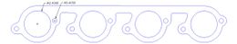 FOG-7218S, Flatout Gaskets Header Gaskets 7218S في الإمارات, دبي. Condition - new. Price 240 AED. Photo, seller contacts | AUTO.AE