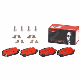BBO-P28090N, Brembo NAO Ceramic Brake Pads for 2016 CR-Z, 2016-2022 HR-V - P28090N في الإمارات, دبي. Condition - new. Price 260 AED. Photo, seller contacts | AUTO.AE
