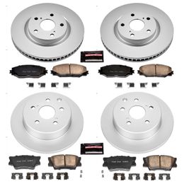 PWR-CRK4101, PowerStop Z17 Evolution Plus GEOMET Coated Brake Kits for 2006-2018 RAV4 - CRK4101 в ОАЭ, Дубай. Состояние - новое. Цена 1 370 AED. Фото, контакты продавца | AUTO.AE