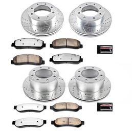 PWR-K2895-36, PowerStop Z36 Truck and Tow Brake Upgrade Kits for 2007-2008 F-250 SUPER DUTY, 2007-2010 F-350 SUPER DUTY - K2895-36 في الإمارات, دبي. Condition - new. Price 3,570 AED. Photo, seller contacts | AUTO.AE