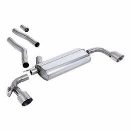 SSXBM1204, MILLTEK SSXBM1204 Filter-Back Exhaust, 3" (Brushed Titanium GT-115 Trims) for BMW 128ti (F40) OPF/GPF in UAE, Dubai. Condition - new. Price 9,910 AED. Photo, seller contacts | AUTO.AE