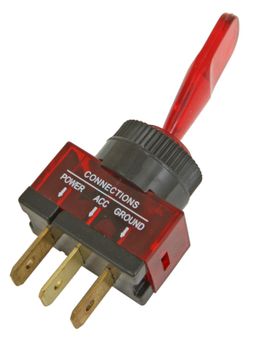 SUM-830884, Summit Racing™ 20 Amp Universal Red LED Toggle Switch w/Spade Terminals SUM-830884 في الإمارات, دبي. Condition - new. Price ⁦40 AED⁩. Photo, seller contacts | AUTO.AE