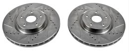 PWR-JBR-1117XPR, PowerStop Evolution Drilled and Slotted Rotors for 2005-2014 IMPREZA, 2020 WRX, 2015-2021 WRX STI - JBR1117XPR in UAE, Dubai. Condition - new. Price 1,140 AED. Photo, seller contacts | AUTO.AE