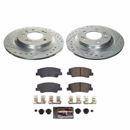 PWR-K8772, PowerStop Z23 Evolution Sport Brake Upgrade Kits for 2021-2024 K5, 2020-2024 SONATA - K8772 in UAE, Dubai. Condition - new. Price 550 AED. Photo, seller contacts | AUTO.AE