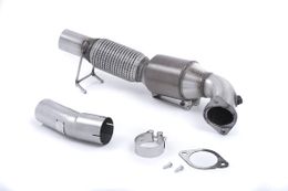 SSXFD192, MILLTEK SSXFD192 Large Bore Downpipe and Hi-Flow Sports Cat 76,2 FORD Focus Mk3 RS 2.3L EcoBoost 4wd 5-Door Hatchback in UAE, Dubai. Condition - new. Price 5,980 AED. Photo, seller contacts | AUTO.AE
