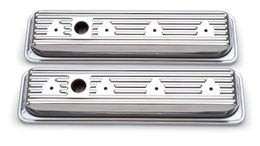 EDL-4446, Edelbrock Signature Series Chrome Valve Covers 4446 в ОАЭ, Дубай. Состояние - новое. Цена 570 AED. Фото, контакты продавца | AUTO.AE