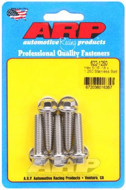 622-1250, ARP 622-1250 SAE Bolt Kit 5/16-18 x 1.250 hex SS bolts в ОАЭ, Дубай. Состояние - новое. Цена 190 AED. Фото, контакты продавца | AUTO.AE