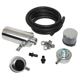 SUM-300105, Summit Racing™ 16 oz Polished Aluminum Breather Tank System w/ Valve Cover Breather SUM-300105 in UAE, Dubai. Condition - new. Price 680 AED. Photo, seller contacts | AUTO.AE