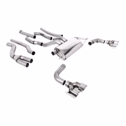 SSXBM1223, MILLTEK SSXBM1223 Cat-Back Exhaust, 3" (Polished GT-100 Trims) for BMW M240i XDrive (G42) OPF/GPF in UAE, Dubai. Condition - new. Price 15,470 AED. Photo, seller contacts | AUTO.AE