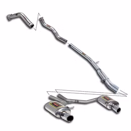 764910, SUPERSPRINT 764910 Exhaust System for AUDI A4 (B7) in UAE, Dubai. Condition - new. Price 14,360 AED. Photo, seller contacts | AUTO.AE