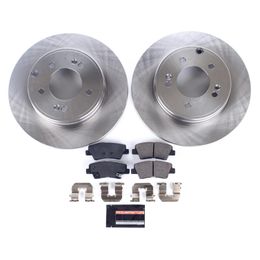PWR-KOE5381, PowerStop Z17 Evolution Plus Stock Replacement Brake Kits for 2012-2017 AZERA, 2011-2016 OPTIMA, 2011-2015 SONATA - KOE5381 в ОАЭ, Дубай. Состояние - новое. Цена 490 AED. Фото, контакты продавца | AUTO.AE