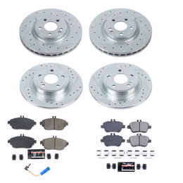 PWR-K8046, PowerStop Z23 Evolution Sport Brake Upgrade Kits for 2014-2019 CLA250, 2015-2020 GLA250, 2017-2019 QX30 - K8046 في الإمارات, دبي. Condition - new. Price 1,860 AED. Photo, seller contacts | AUTO.AE